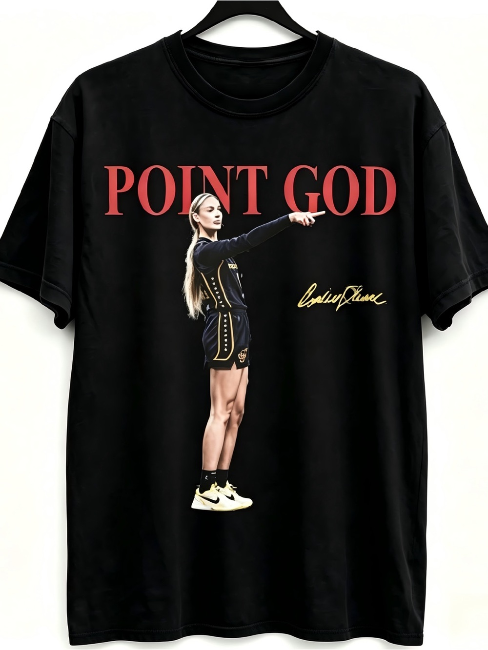 Sophie Cunningham "Point God" Graphic Womens Mens T-shirt Unisex